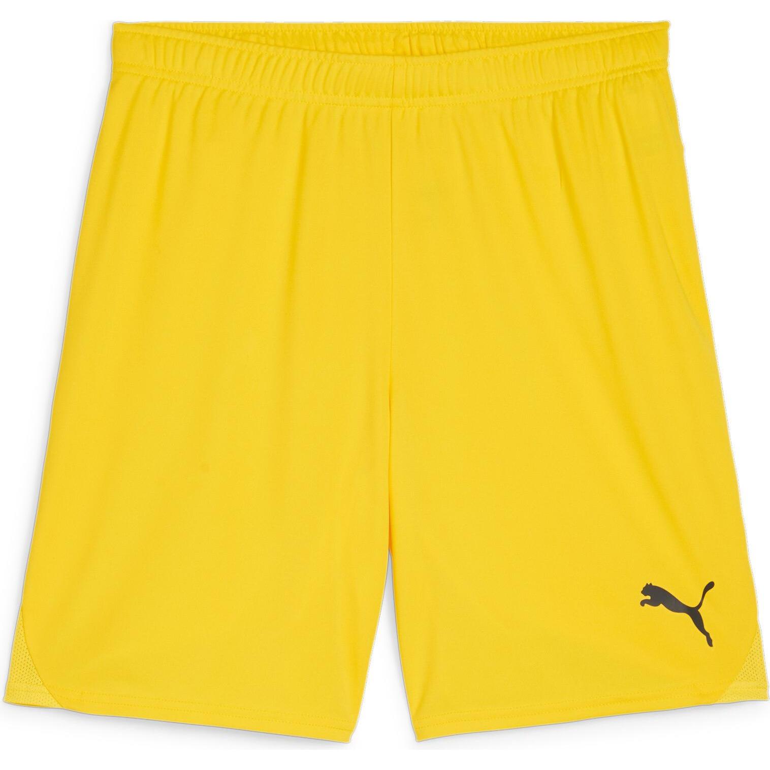 Thumbnail - Puma, Herren, Sporthose, teamGOAL Shorts (S), Gelb, S