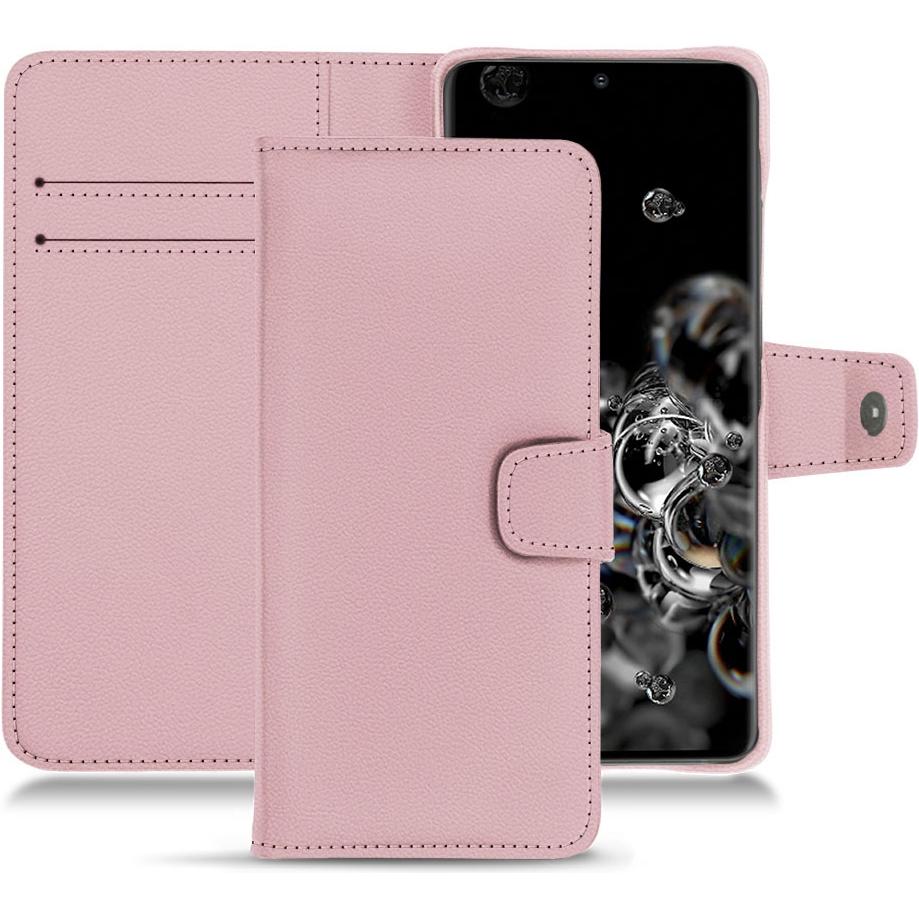 Thumbnail - Noreve Lederschutzhülle Wallet (Samsung Galaxy S20 Ultra 5G), Smartphone Hülle, Rosa