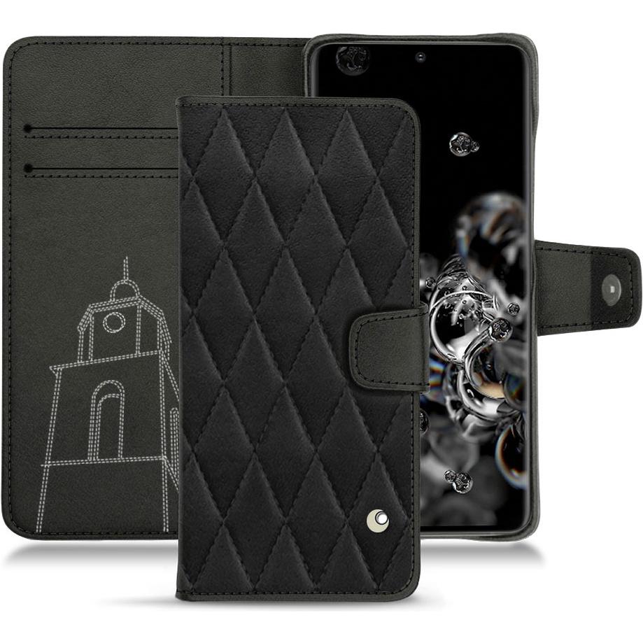 Thumbnail - Noreve Lederschutzhülle Wallet (Samsung Galaxy S20 Ultra 5G), Smartphone Hülle, Schwarz