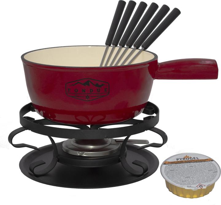 Heidi Cheese Line Käsefondue-Set "Est 1921" (Fondue Bourguignonne)