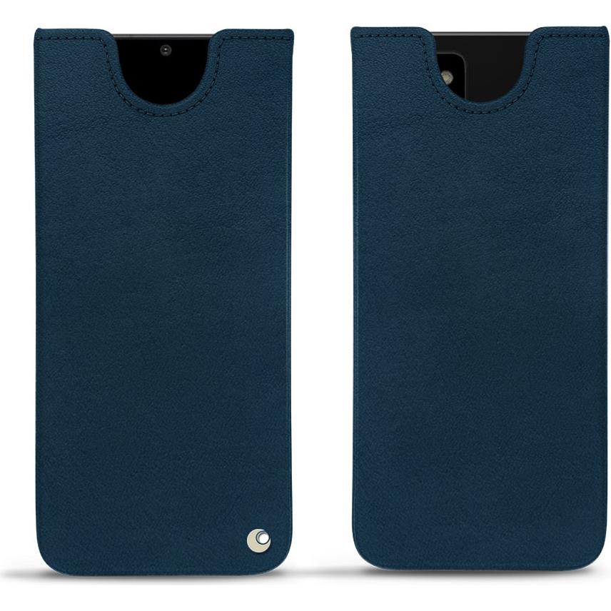 Noreve Lederschutzhülle (Samsung Galaxy Note 20 Ultra), Smartphone Hülle, Blau