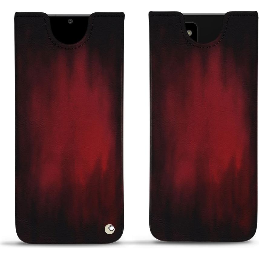 Noreve Lederschutzhülle (Samsung Galaxy Note 20 Ultra), Smartphone Hülle, Rot
