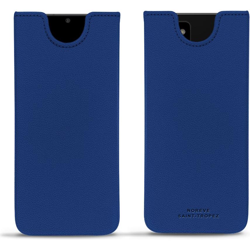 Noreve Lederschutzhülle (Samsung Galaxy Note 20 Ultra), Smartphone Hülle, Blau