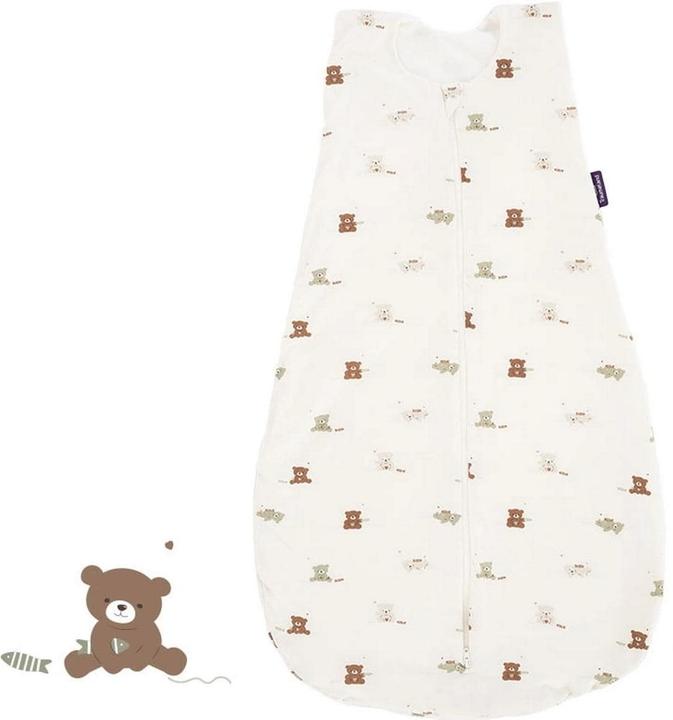 Träumeland Sommerschlafsack Baumwoll-Jersey Patita Liebmich Gr. 80 (80 cm, 0.5 TOG, Sommer)