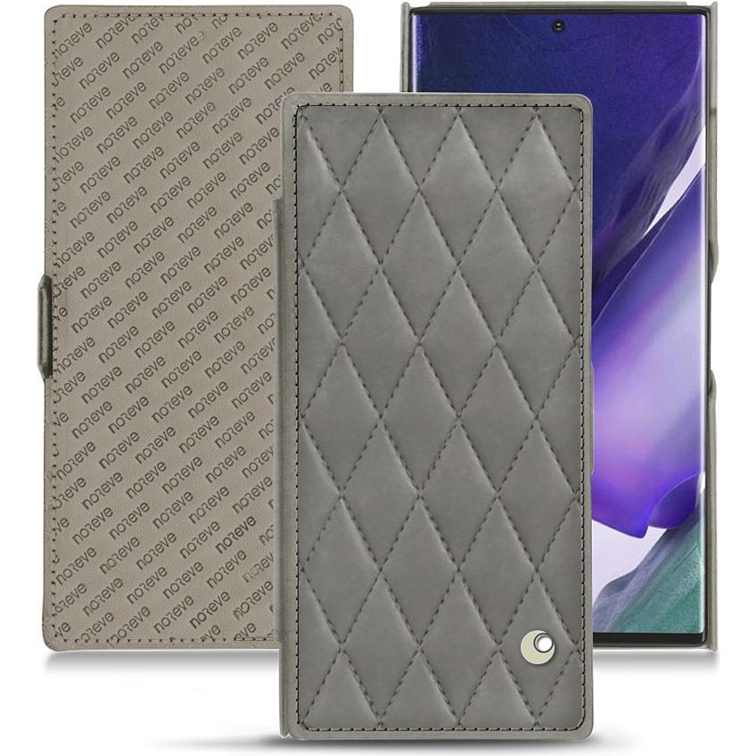 Thumbnail - Noreve Lederschutzhülle horizontal (Samsung Galaxy Note 20 Ultra), Smartphone Hülle, Grau