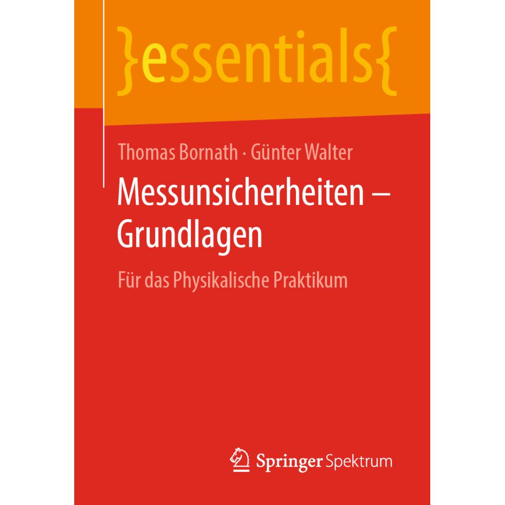 Thumbnail - Messunsicherheiten Grundlagen, Fachbücher von Günter Walter, Thomas Bornath