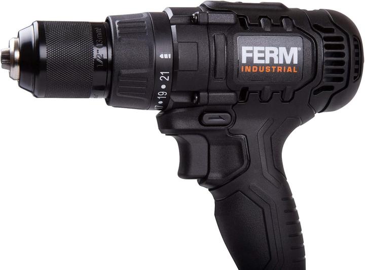 Image du produit Ferm Perceuse visseuse sans fil industrielle 20 V pour usage professionnel quotidien