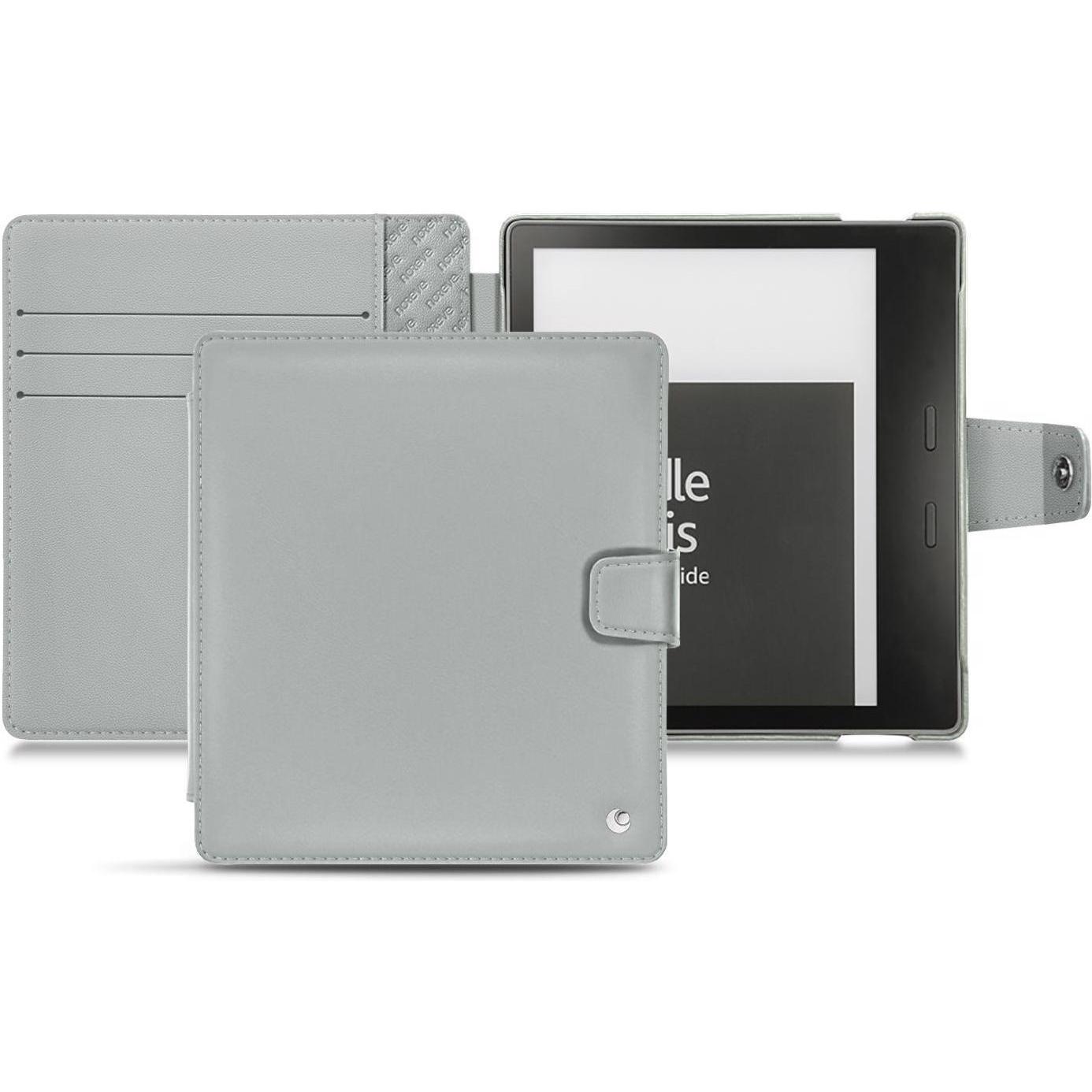Noreve Lederschutzhülle Wallet, eReader Zubehör, Grau