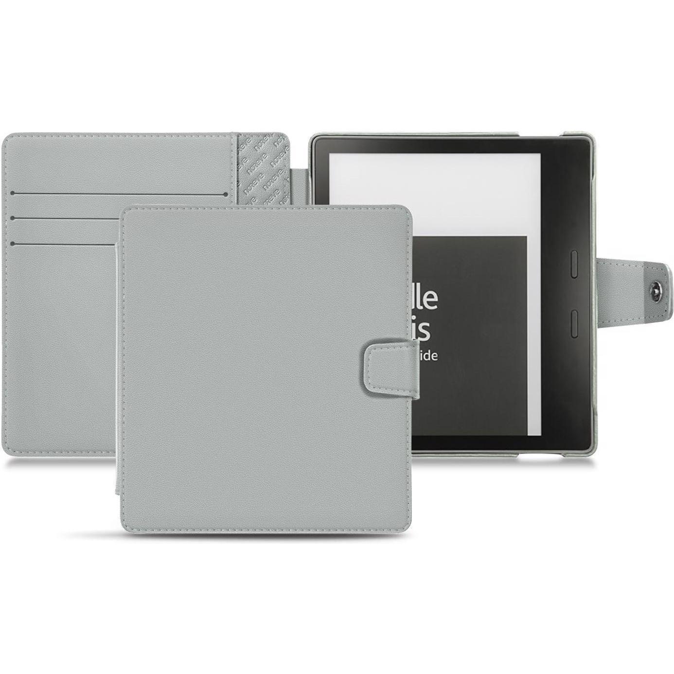 Noreve Lederschutzhülle Wallet, eReader Zubehör, Grau