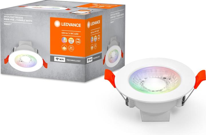 Produktbild Ledvance Smart Recess Downlight Tw And Rgb (400 lm)