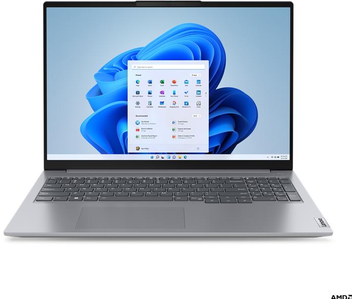 Actual product image Lenovo ThinkBook 16 Gen 6 (16", AMD Ryzen 7 7730U, 32 GB, 1000 GB, CH)