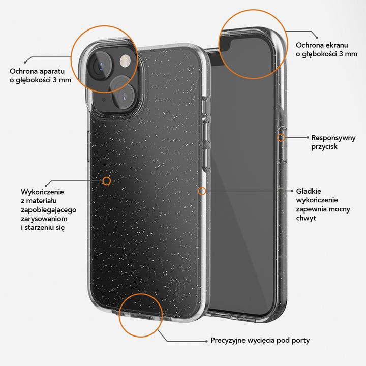 Productafbeelding Ugly Rubber Vogue hoesje voor iPhone 13 Pro 6,1" zwart (Apple iPhone 13 Pro)