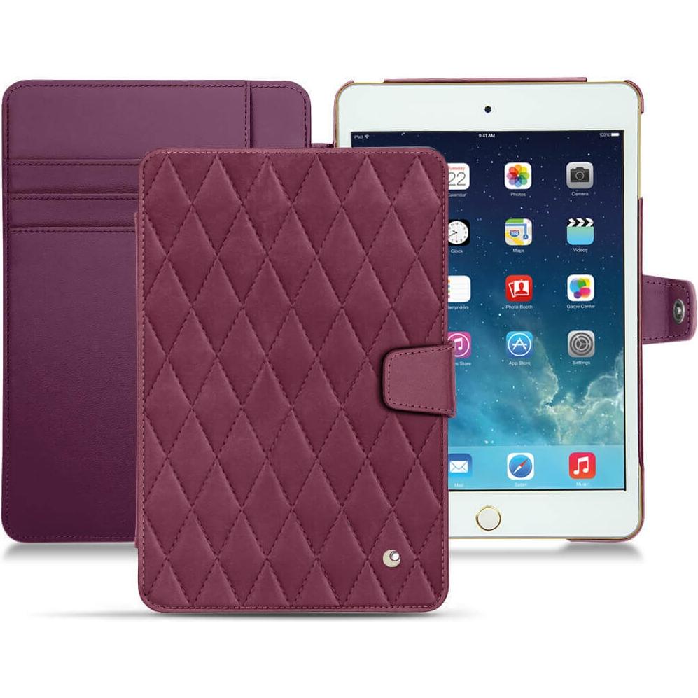 Thumbnail - Noreve Lederschutzhülle Wallet (iPad Mini 5), Tablet Hülle, Violett