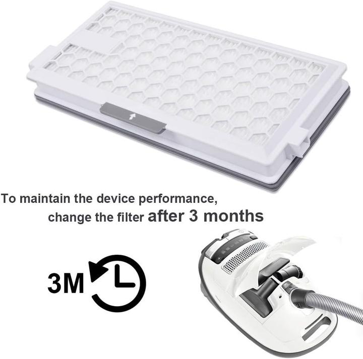 Produktbild Plutoos 2 Hepa Airclean Plus 50 Filters für Miele Complete C3 Powerline, S8340