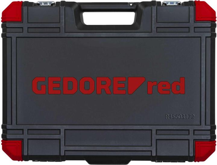 Produktbild Gedore Red red Steckschlüsselsatz, 172-teilig, Mit Umschaltknarre, Ratschen, Steckschlüssel und Bitsatz