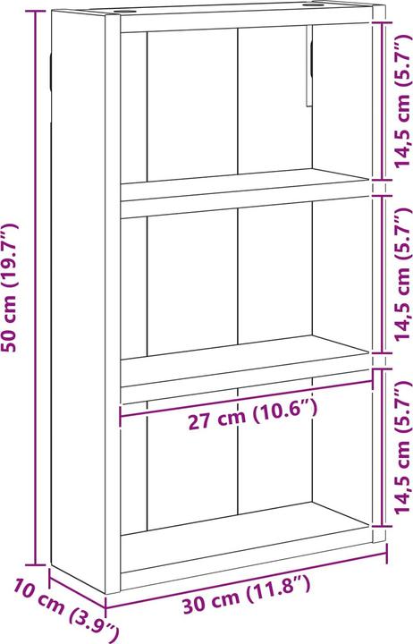 Produktbild vidaXL Badezimmerschrank