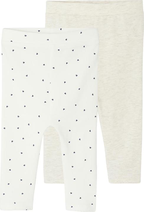 Produktbild Vertbaudet 2er-Pack Baby Leggings BASIC, uni & bedruckt (62)