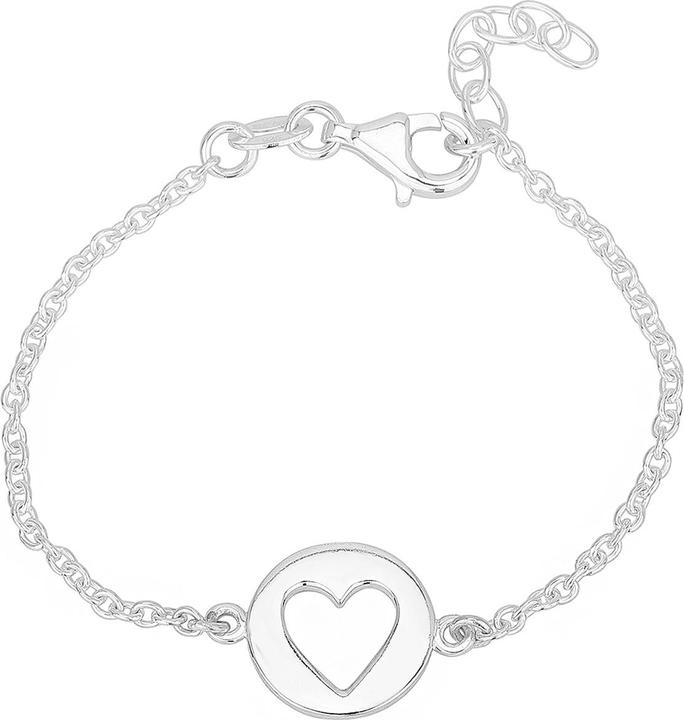 Immagine prodotto Leyda Bracciale cuore (19.50 cm, Argento 925)