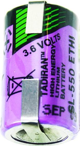 Tadiran Batterie LTC SL-550/T, 1110550200 mit Lötfahnen U-Form (1 pcs., AA, 800 mAh)