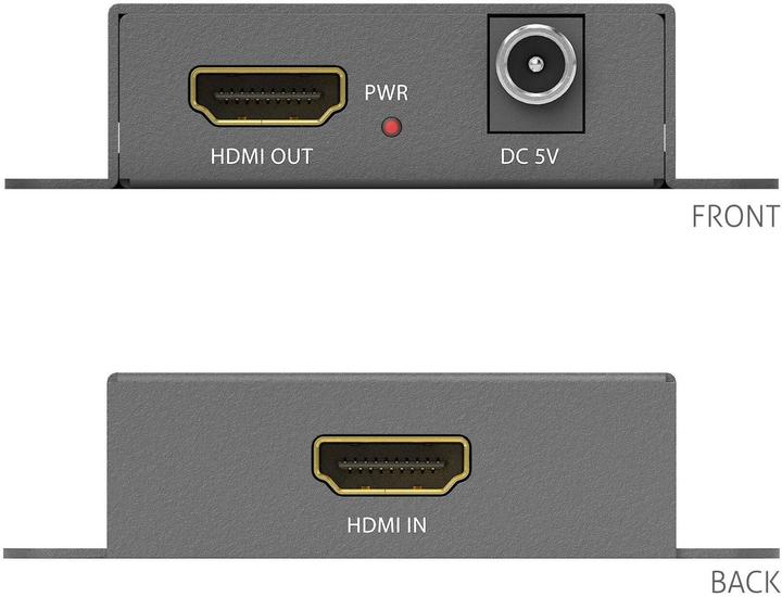 Produktbild Purelink PureTools - HDMI2.0 In-Line Repeater - 4K (60Hz 4:4:4) HDR HDCP 2.3 Unterstützung