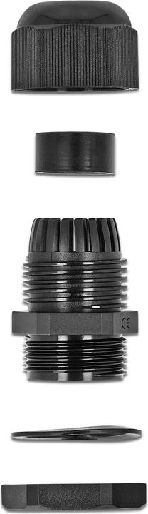 Produktbild Delock Kabelverschraubung PG19, 28mm, 10 Stück, Schwarz