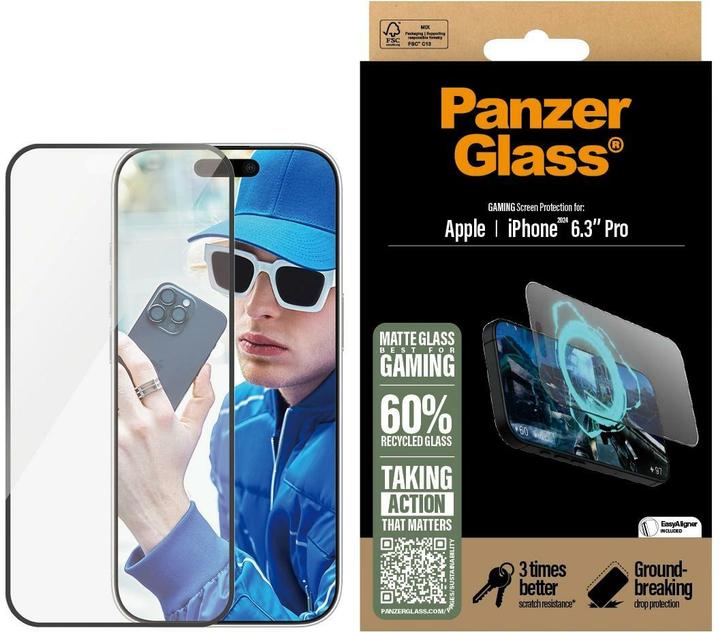 Image du produit PanzerGlass Gaming UWF (1 pièce(s), Apple iPhone 16 Pro)