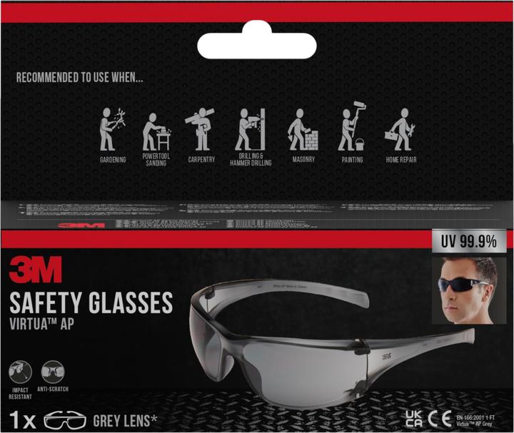 Actual product image 3M VIRGC1 Virtua AP gray