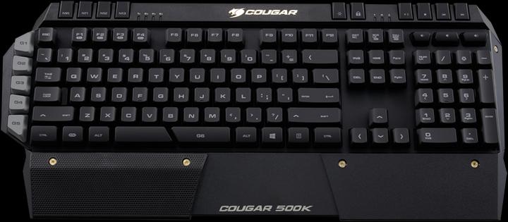 Actual product image Cougar 500K Gaming Keyboard (US, Cable)