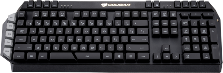 Actual product image Cougar 500K Gaming Keyboard (US, Cable)