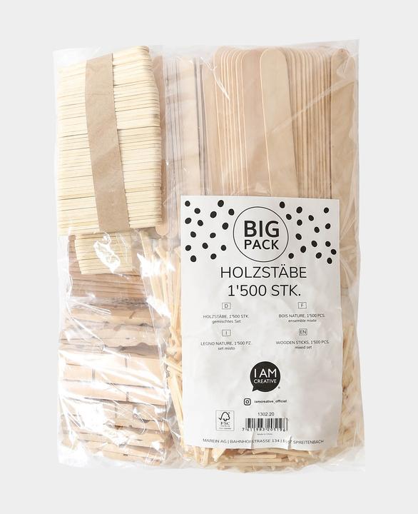 Image du produit I Am Creative Bâtons en bois