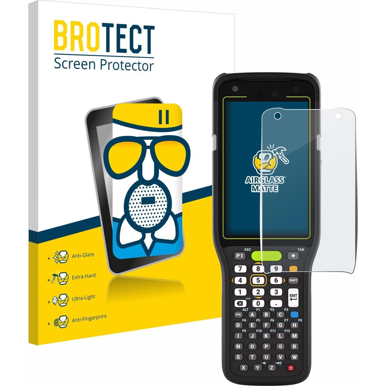BROTECT Schutzglas Schutzfolie Displayschutz Display Schutz Glas Folie matt, Barcode-Scanner Zubehör