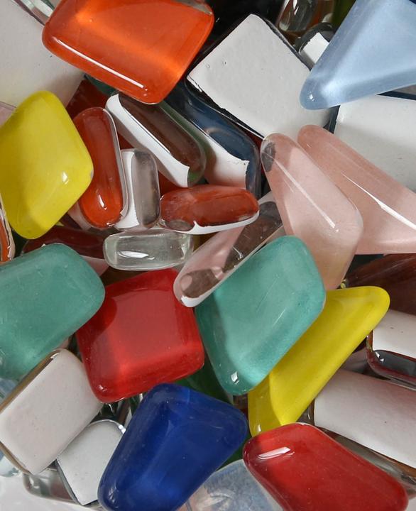Actual product image I Am Creative Soft glass mosaic
