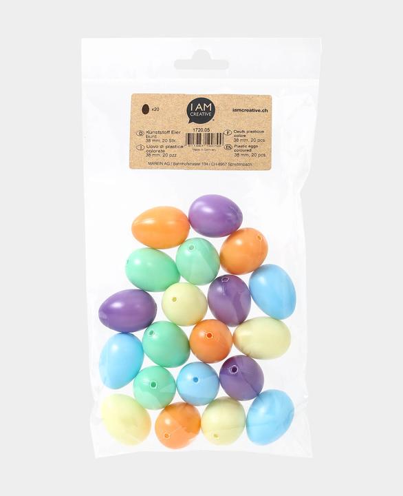 Actual product image I Am Creative Plastic eggs