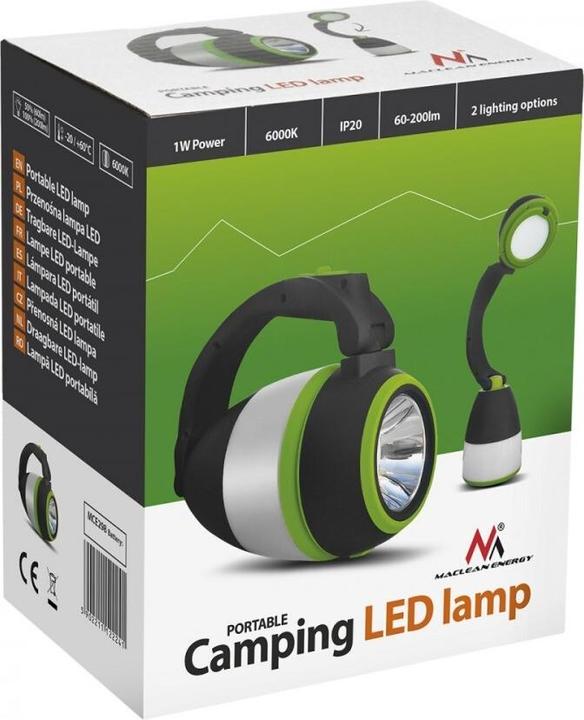 Image du produit Maclean LED lampe de camping 3w1 MCE298 (200 lm)