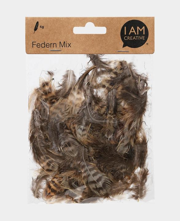 Actual product image I Am Creative Feathers mix