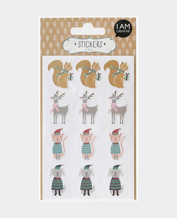 Produktbild I Am Creative Stickerset X-Mas (48 Sticker)