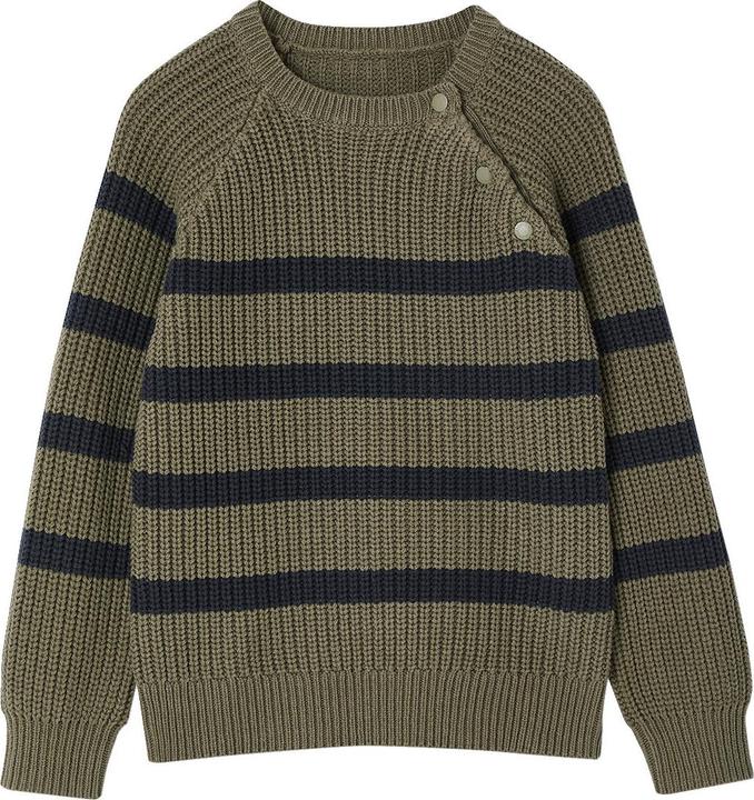 Produktbild Vertbaudet Jungen Strickpullover mit Streifen (98, 104)