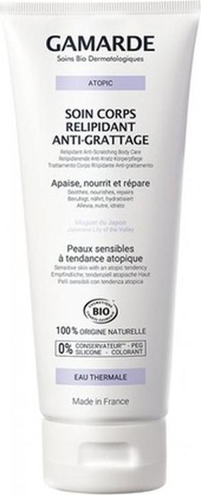 Markenlos Gamarde Atopic Relipidizing Anti-Scratch Organic Body Care 200ml (Körperlotion, 200 ml)