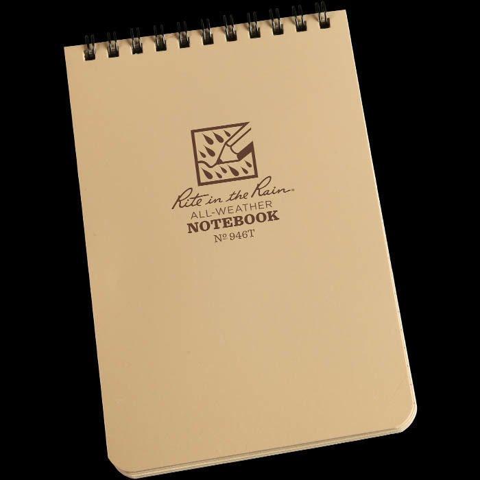Image du produit Rite in the Rain 4 X 6 Carnet de notes tous temps 946T (Quadrillé, Couverture rigide)