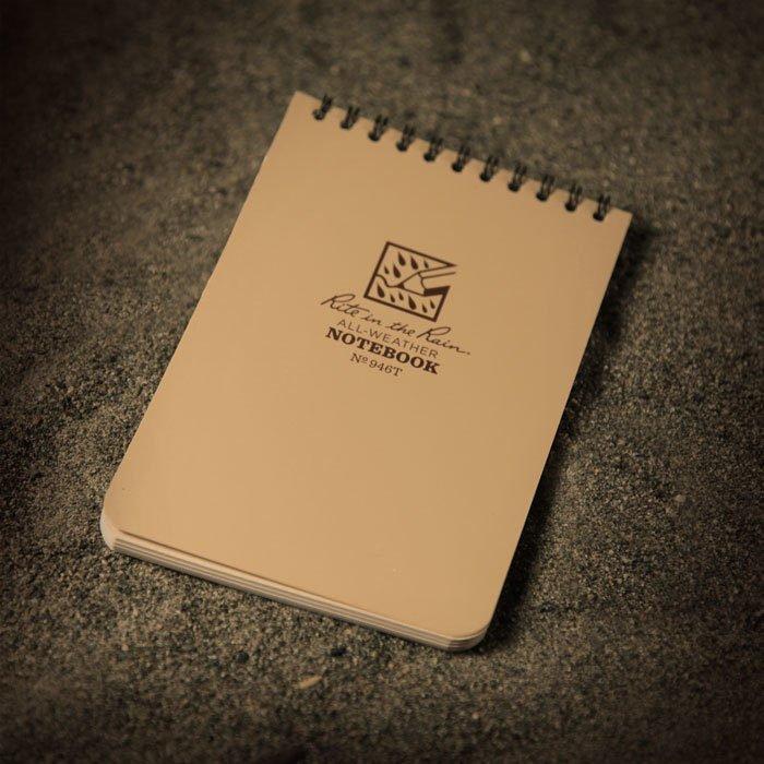 Image du produit Rite in the Rain 4 X 6 Carnet de notes tous temps 946T (Quadrillé, Couverture rigide)