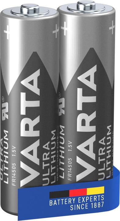 Produktbild Varta Ultra Lithium (2 Stk., AA, 3000 mAh)