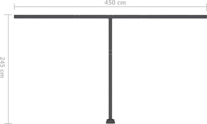 Produktbild vidaXL Curry (4.50 m)