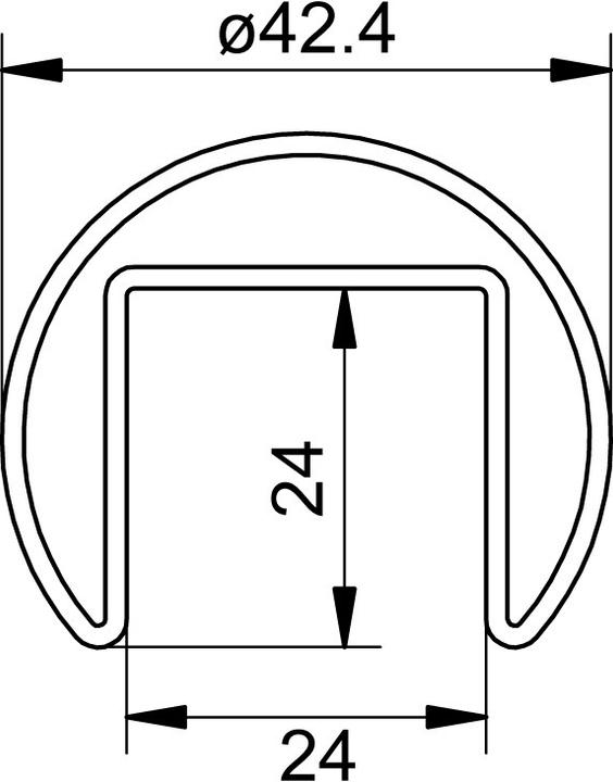 Actual product image Pauli+Sohn Handrails (Stainless steel A2)