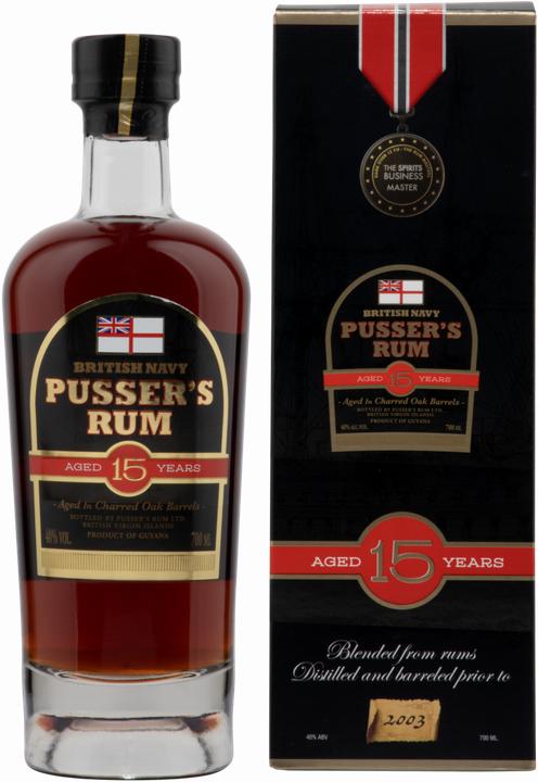 Produktbild Pusser's Rum British Navy Rum (1 x 70 cl)