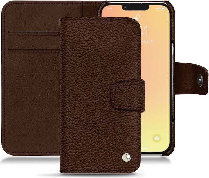 Actual product image Noreve Leather case wallet (Apple iPhone 13 mini)