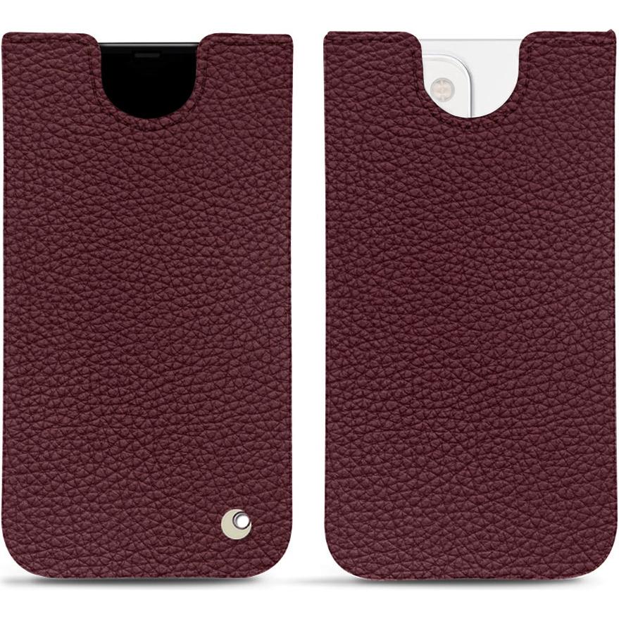 Noreve Lederschutzhülle (Apple iPhone 13), Smartphone Hülle, Violett