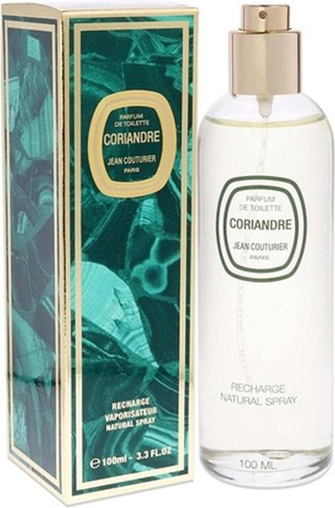 Jean Couturier Coriandre für Frauen 3,3 oz nachfüllbares Eau de Toilette Spray 100ml (Eau de Toilette, 100 ml)