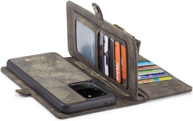 Actual product image Caseme Leather wallet with plastic cover (Samsung Galaxy S20 Ultra)