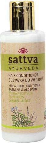 Image du produit Sattva Ayurveda Sattva - Après-shampooing ayurvédique pour tous types de cheveux Jasmine & Aloe 210ml (210 ml)