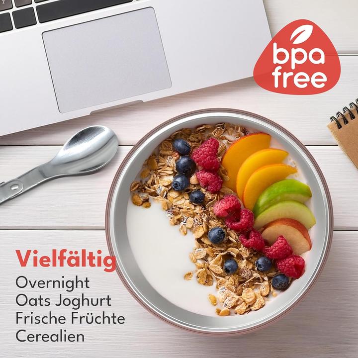 Actual product image Lebenlang Müslibecher To Go mit Löffel